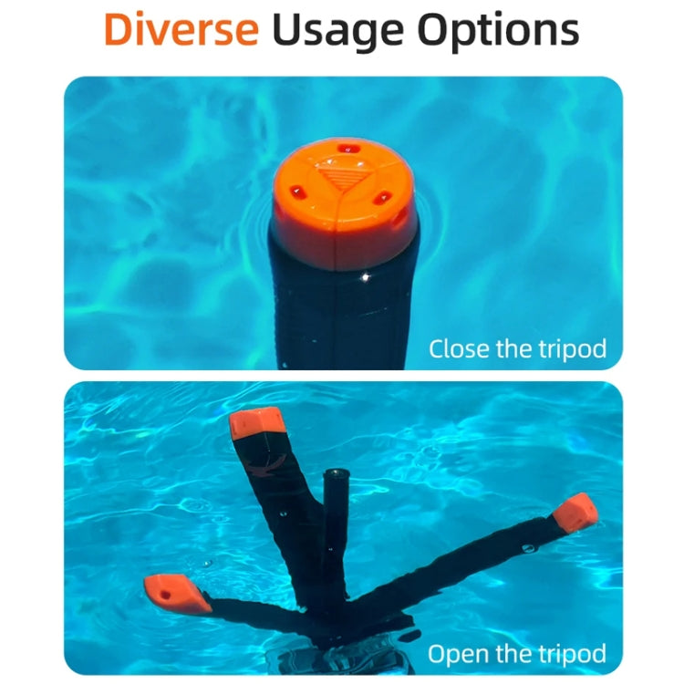 TELESIN 61cm Underwater Buoyancy Bar Retractable Selfie Stick Tripod For GoPro Insta360 DJI OSMO Action Camera - free shipping - PMC TechLife - Order now!