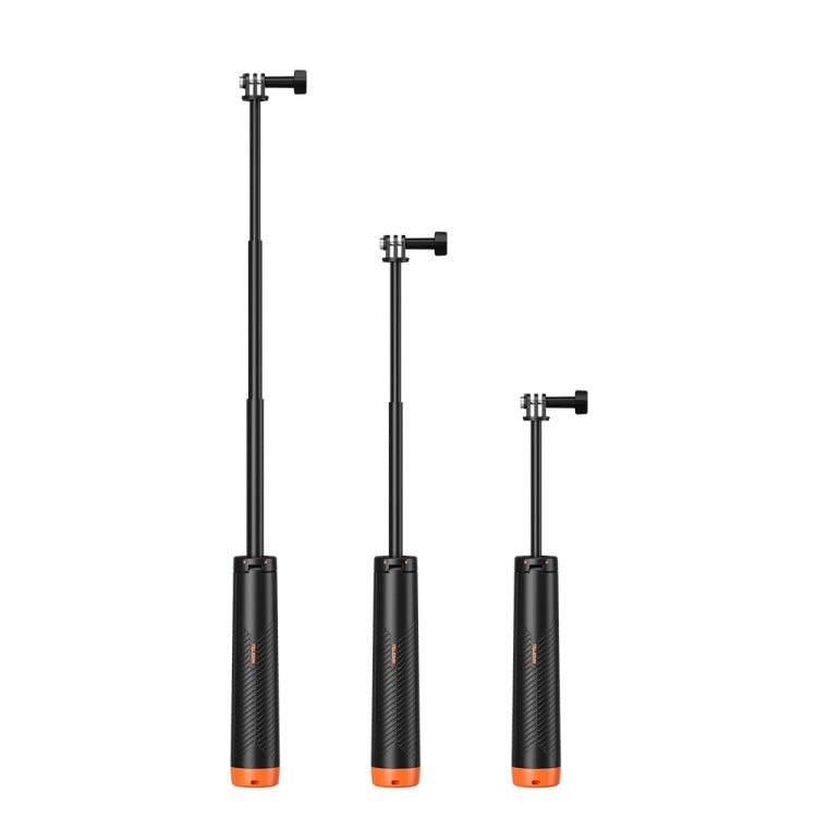 TELESIN 61cm Underwater Buoyancy Bar Retractable Selfie Stick Tripod For GoPro Insta360 DJI OSMO Action Camera - free shipping - PMC TechLife - Order now!