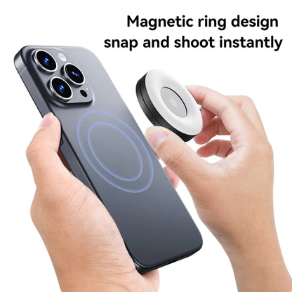 TELESIN Magnetic Selfie Light Rechargeable Reversible Design Fill Light - Selfie Light by TELESIN | Online Shopping South Africa | PMC Jewellery | Buy Now Pay Later Mobicred