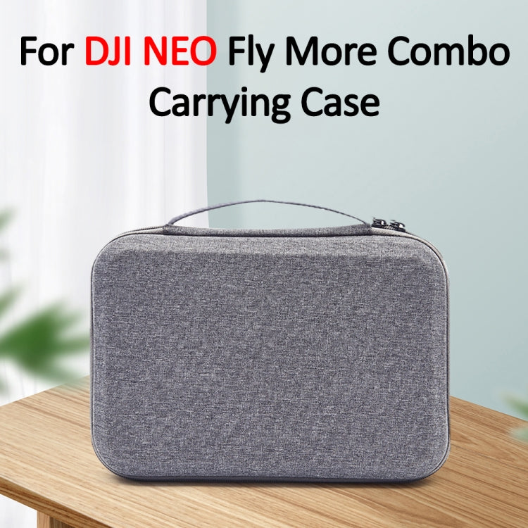 For DJI Neo Fly More Combo Carrying Case Handbag Protective Box(Gray + Black Inner) - free shipping - PMC TechLife - Order now!