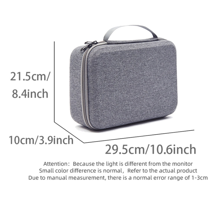 For DJI Neo Fly More Combo Carrying Case Handbag Protective Box(Gray + Red Inner) - free shipping - PMC TechLife - Order now!