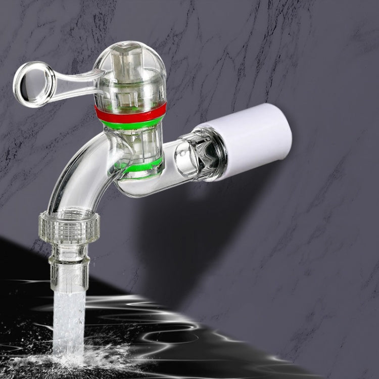 2pcs 4-points 20mm Plastic Transparent Faucet Household Anti-freezing Water Catch Hose - Faucets & Accessories by PMC TechLife | Online Shopping South Africa | PMC TechLife | Buy Now Pay Later Mobicred