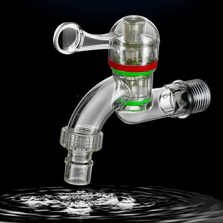 2pcs 4-points 20mm Plastic Transparent Faucet Household Anti-freezing Water Catch Hose - Faucets & Accessories by PMC TechLife | Online Shopping South Africa | PMC TechLife | Buy Now Pay Later Mobicred