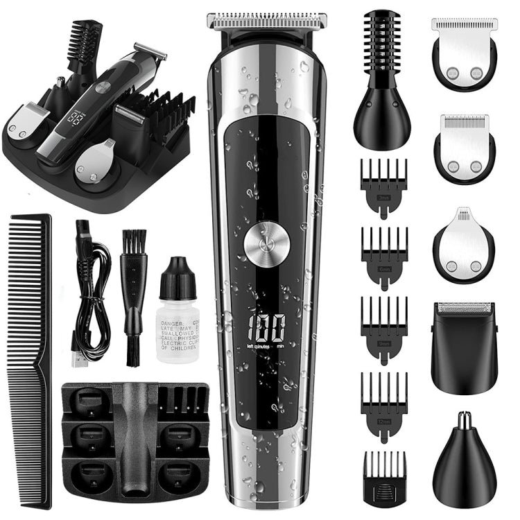 6 in 1 Men Waterproof Electric Hair Trimmer Kit Nose Trimmer, Mustache Trimmer Body Shaver 8788 - free shipping - PMC TechLife - Order now!