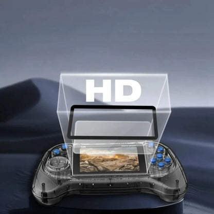 Q8 Handheld Game Console 3.0 Inch Screen Support TV Connection Built In 800 Games Singles Transparent Blue - Pocket Console by PMC Jewellery | Online Shopping South Africa | PMC Jewellery | Buy Now Pay Later Mobicred