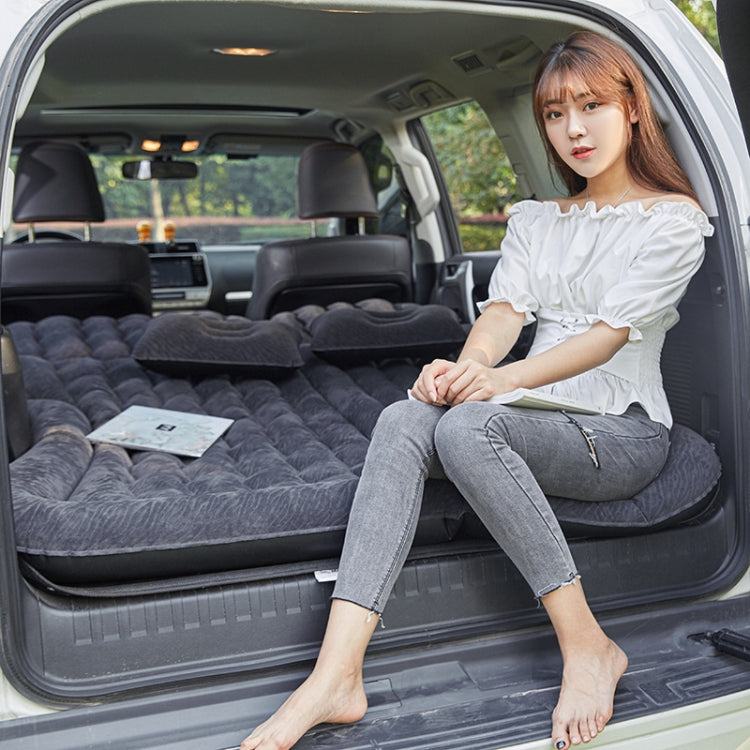 Inflatable Mattress For Car Travel SUV Rear Seat/Trunk, Color: Beige - Seat Accessories by PMC Jewellery | Online Shopping South Africa | PMC Jewellery | Buy Now Pay Later Mobicred