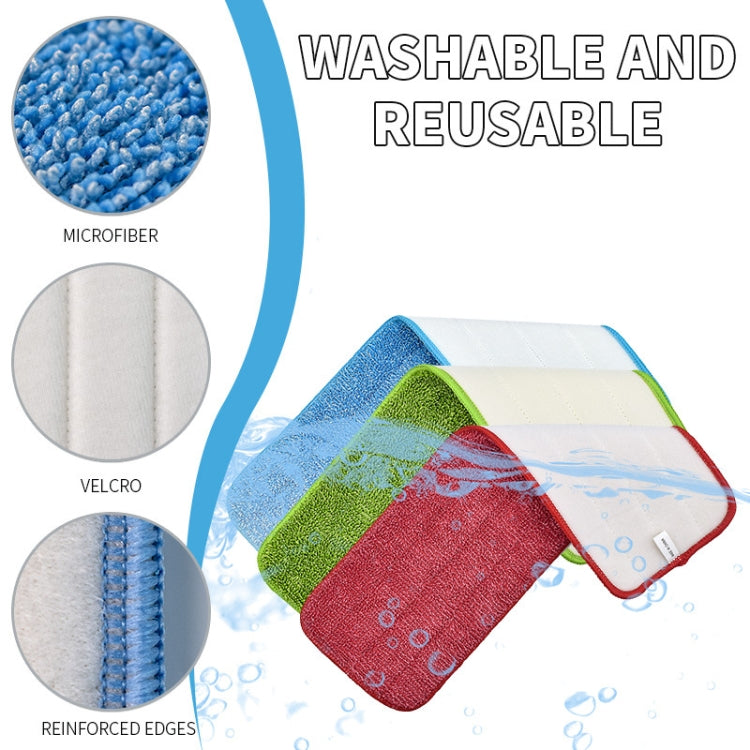 Spray Mop Replacement Pads Reusable Microfiber Floor Mops Refills 14x42cm Red - Handheld Cleaner & Mops by PMc TechLife | Online Shopping South Africa | PMc TechLife | Buy Now Pay Later Mobicred