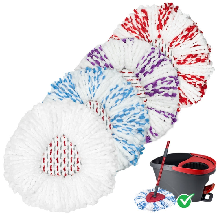 For Vileda / O-Cedar EasyWring Spin Mop Replacement Pad Microfiber Rag(Blue) - Handheld Cleaner & Mops by PMc TechLife | Online Shopping South Africa | PMc TechLife | Buy Now Pay Later Mobicred
