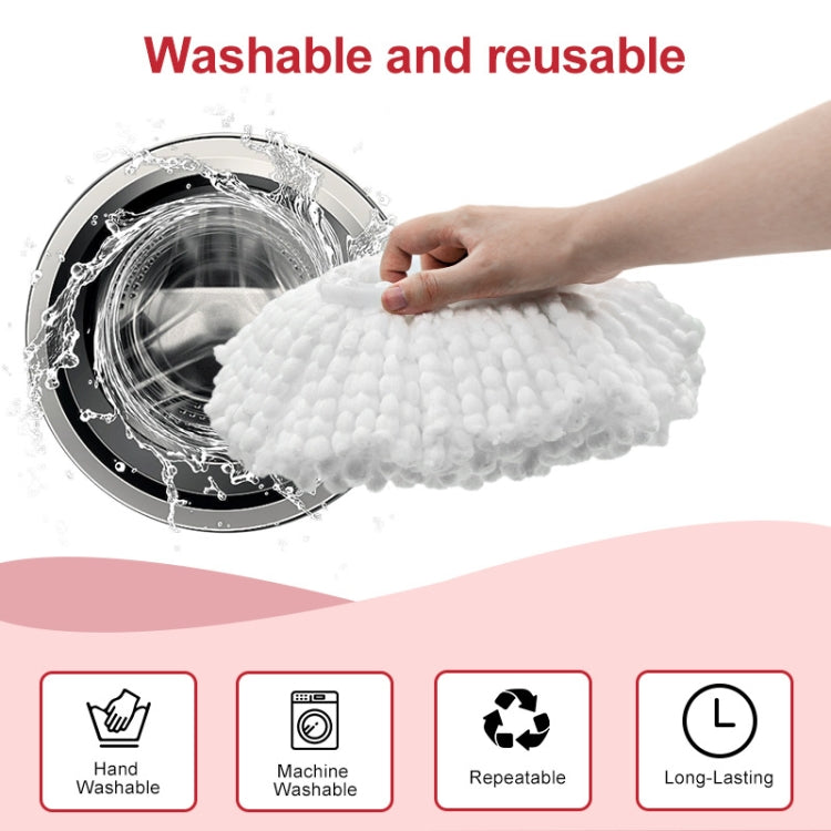 For Vileda / O-Cedar EasyWring Spin Mop Replacement Pad Microfiber Rag(Blue) - Handheld Cleaner & Mops by PMc TechLife | Online Shopping South Africa | PMc TechLife | Buy Now Pay Later Mobicred
