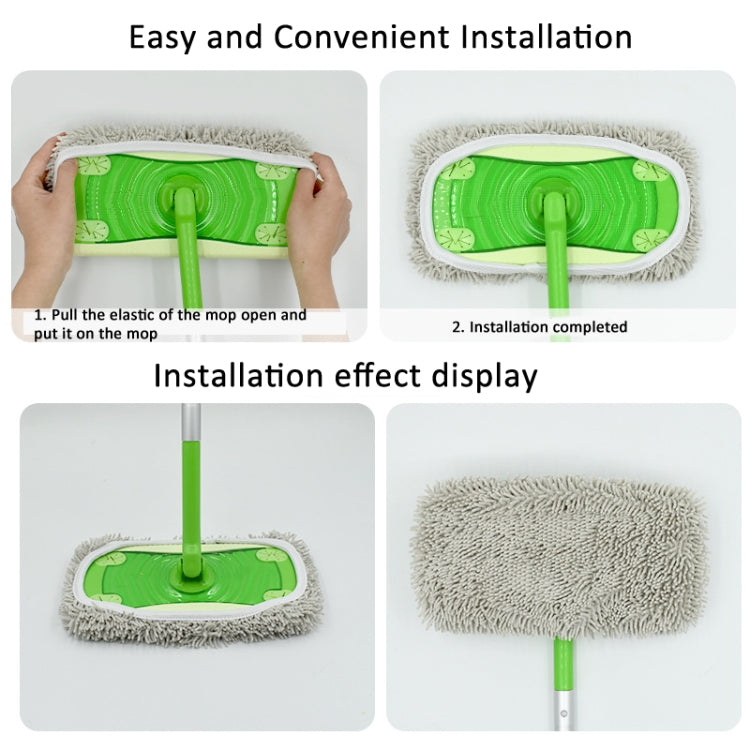 For Swiffer Sweeper and Other 10-inch Flat Mop Replacement Pads Stripe Gray - Handheld Cleaner & Mops by PMc TechLife | Online Shopping South Africa | PMc TechLife | Buy Now Pay Later Mobicred