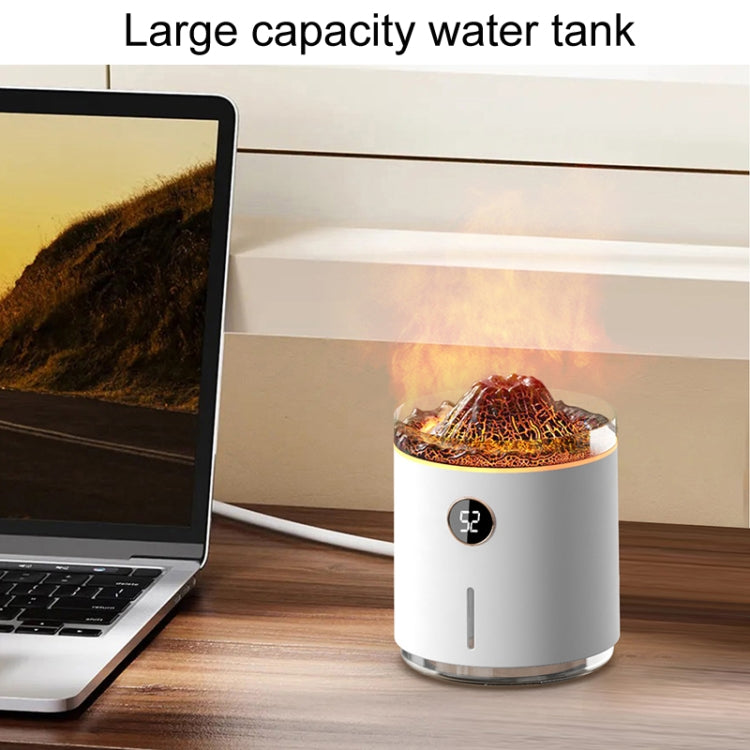 HX127 Mini Volcano Lava Aromatherapy Diffuser Small Household Atmosphere Humidifier, Color: White - free shipping - PMC TechLife - Order now!