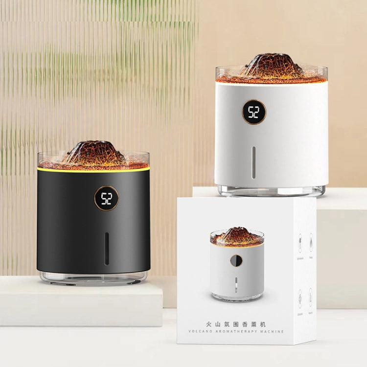 HX127 Mini Volcano Lava Aromatherapy Diffuser Small Household Atmosphere Humidifier, Color: White - free shipping - PMC TechLife - Order now!