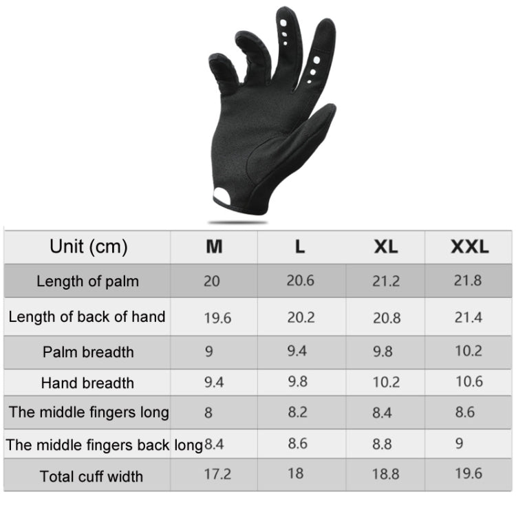 WEST BIKING Cycling Anti-slip Breathable Touch Screen Gloves, Size: XL(Black) - Cycling Gloves by WEST BIKING | Online Shopping South Africa | PMC TechLife | Buy Now Pay Later Mobicred