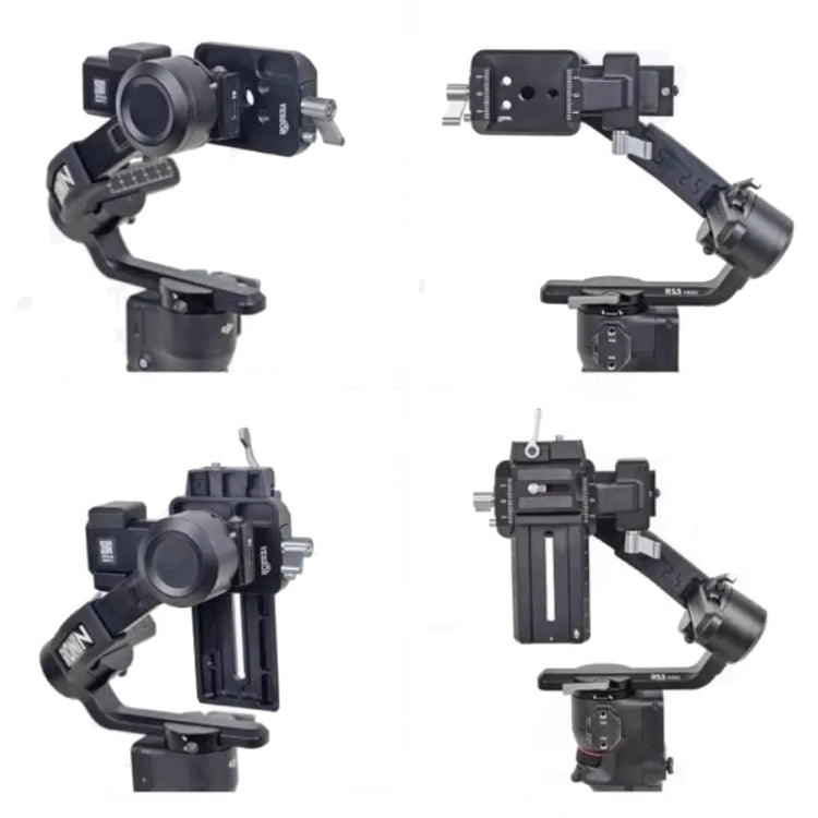 For DJI Ronin RS 3 Pro / RS 3 / RS 2 Vertical Shooting Plate Mount Stabilizer Accessories(Red) - free shipping - PMc TechLife - Order now!