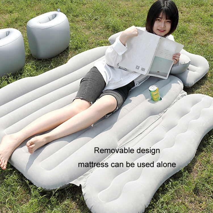 Car Inflatable Bed Multifunctional Outdoor Camping Sleeping Mat, Color: Beige - free shipping - PMC Jewellery - Order now!