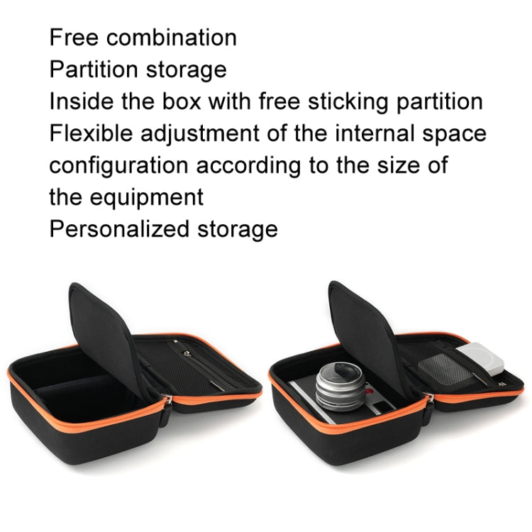 Cwatcun D156 Large Portable Storage Bag Small Microslice Hard Shell Camera Bag(Strawberry Pink) - free shipping - PMC TechLife - Order now!
