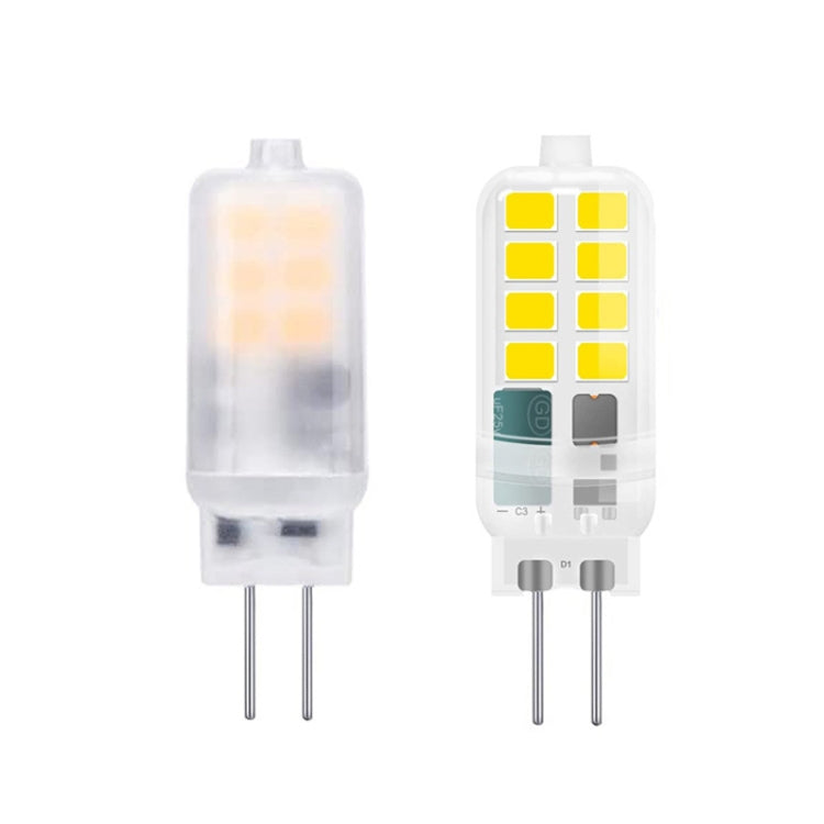 G4 AC/DC12V 3W Flicker-free Replacement LED Halogen Lamp Beads, Light Color: Natural White(Milky White Cover) - LED Blubs & Tubes by PMc TechLife | Online Shopping South Africa | PMc TechLife | Buy Now Pay Later Mobicred