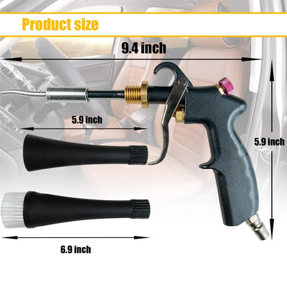 High Pressure Car Interior Cleaning Gun with Bearing Car Beauty Dust Removal Brush(JON060608) - Car Washer & Accessories by PMC Jewellery | Online Shopping South Africa | PMC Jewellery | Buy Now Pay Later Mobicred