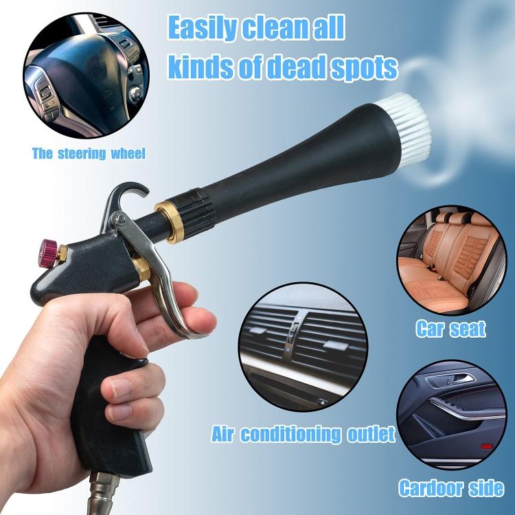Mingri Style Connector High Pressure Car Interior Cleaning Gun with Bearing Car Dust Removal Brush(JON060608) - Car Washer & Accessories by PMC Jewellery | Online Shopping South Africa | PMC Jewellery | Buy Now Pay Later Mobicred