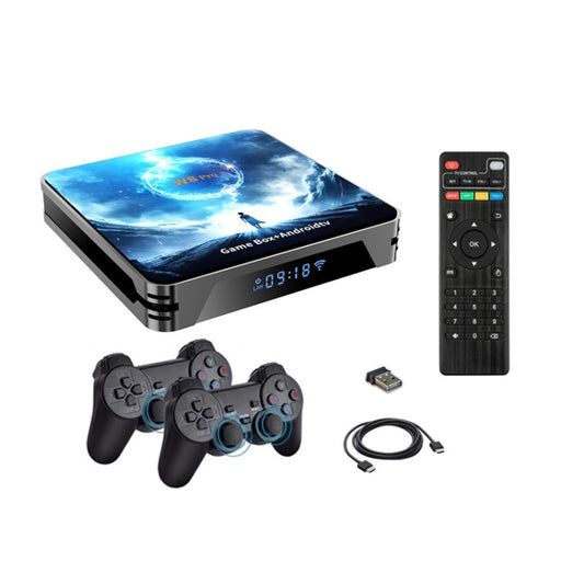 W8PRO 64G Dual System HD Wireless Joystick Retro Gaming Console With 36000+ Games US Plug - Pocket Console by PMC Jewellery | Online Shopping South Africa | PMC Jewellery | Buy Now Pay Later Mobicred