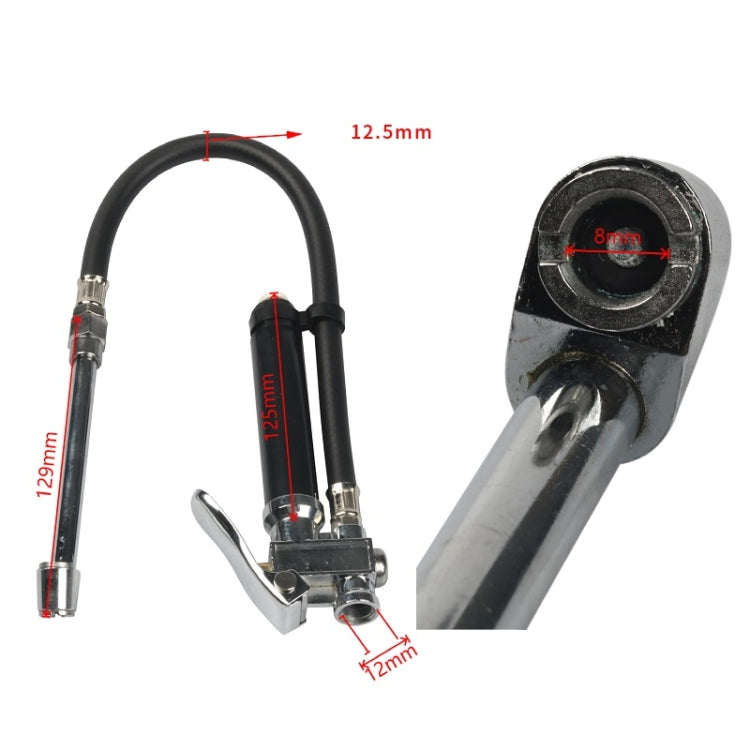 Hand-Held Inflatable Tire Pressure Rod For Car Motorcycle Tires(Red) - free shipping - PMC Jewellery - Order now!