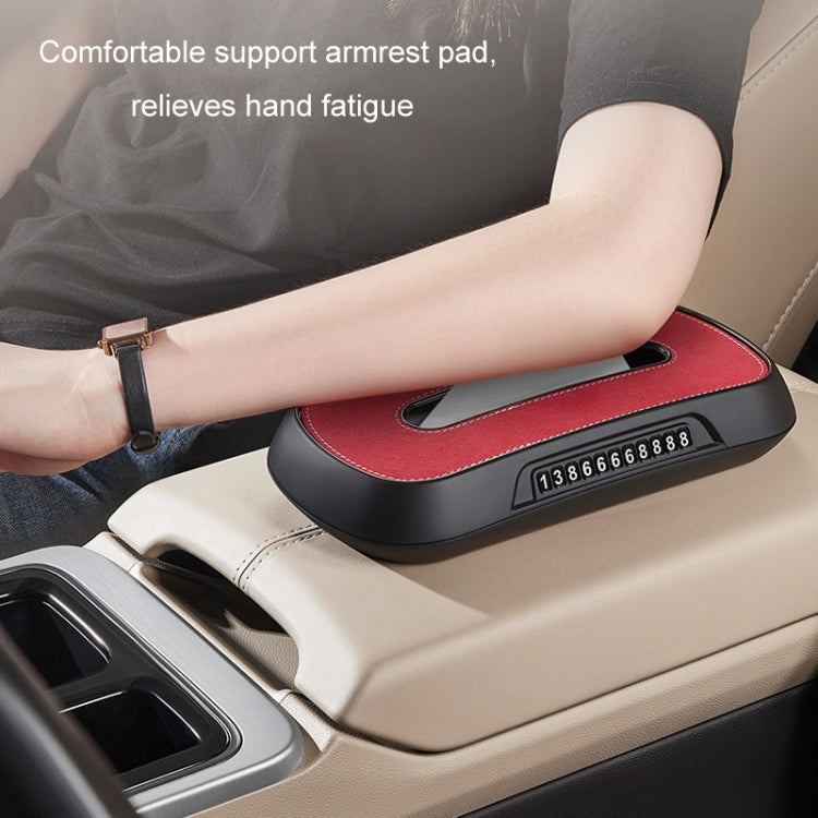 Car Sun Visor Hanging Sunroof Seat Back Tissue Box, Color: Leather Red - Stowing Tidying by PMC Jewellery | Online Shopping South Africa | PMC Jewellery | Buy Now Pay Later Mobicred