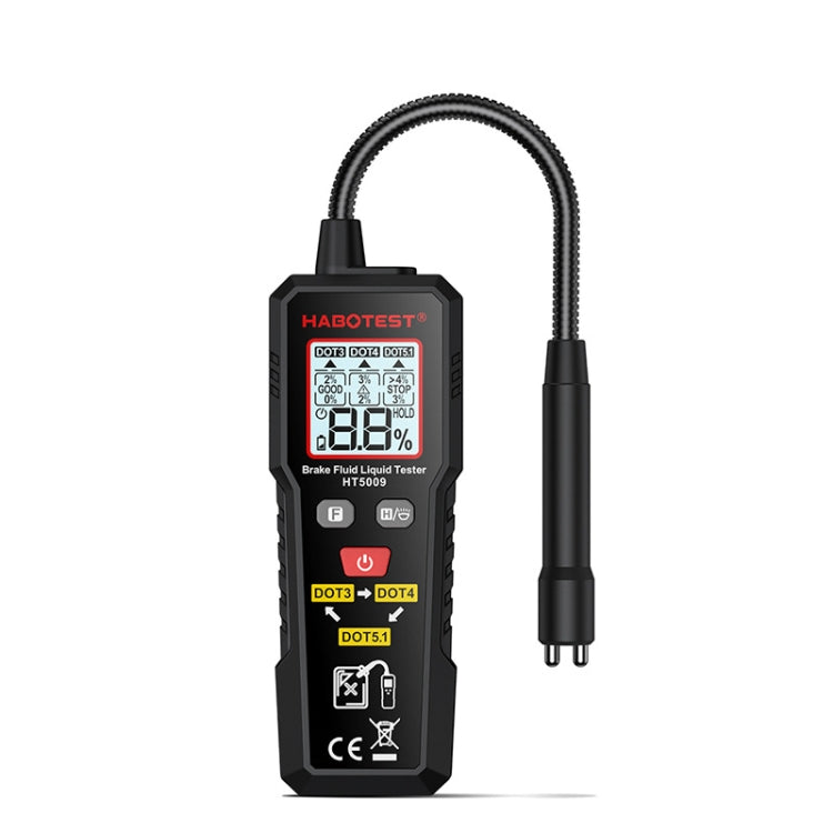 HABOTEST Automobile Motorcycle Brake Fluid Moisture Tester - Electronic Test by HABOTEST | Online Shopping South Africa | PMC Jewellery | Buy Now Pay Later Mobicred