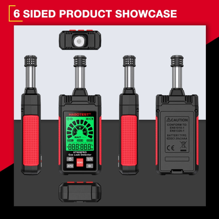 HABOTEST Combustible Gas Methane Leak Detector - free shipping - PMC Jewellery - Order now!