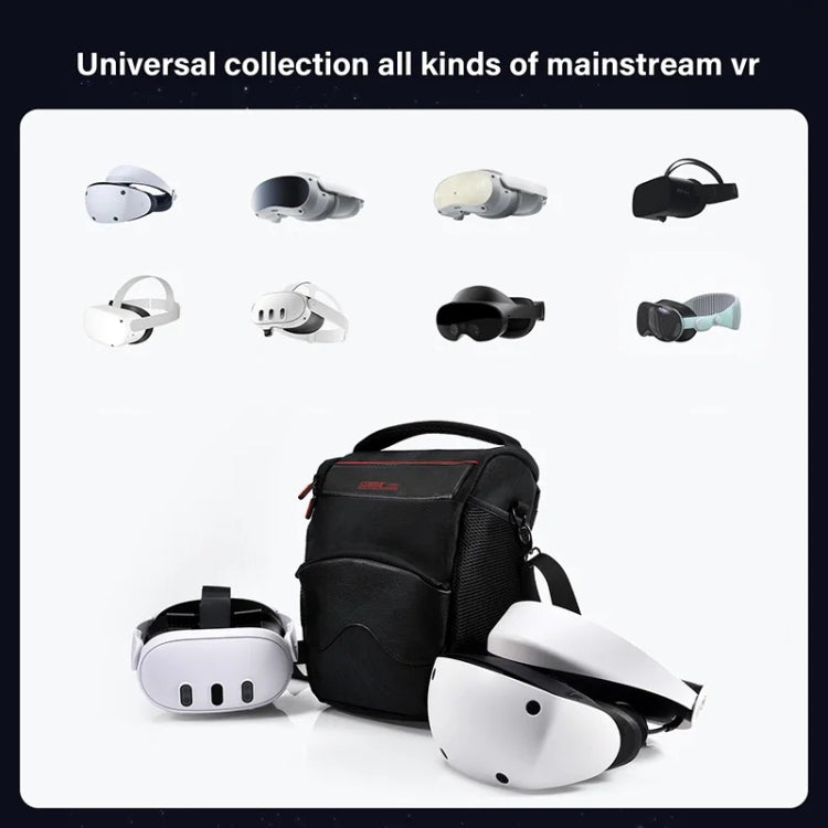 STARTRC GAMES VR Universal Storage Bag Handheld Crossbody Bag(Black) - VR Accessories by STARTRC GAMES | Online Shopping South Africa | PMC Jewellery | Buy Now Pay Later Mobicred