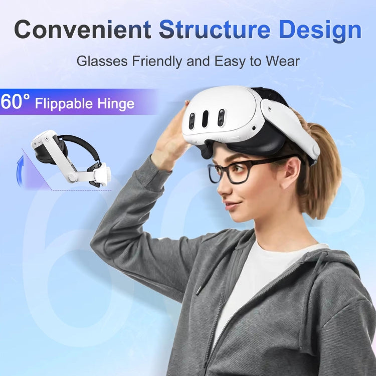 For Meta Quest 3 / 3S DEVASO Elite Headwear VR Glasses Headband - VR Accessories by DEVASO | Online Shopping South Africa | PMC Jewellery | Buy Now Pay Later Mobicred