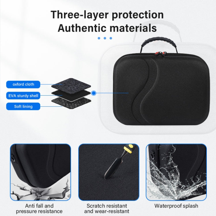STARTRC GAMES VR Glasses Accessories Handheld Crossbody Hard Shell Storage Bag(Black) - free shipping - PMC Jewellery - Order now!