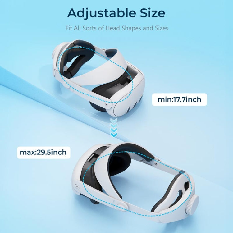 For Meta Quest 3 STARTRC GAMES Elite Headwear Adjustable Balance Gravity Headband Decompression Comfort Accessories(Upgrade Model) - free shipping - PMC Jewellery - Order now!