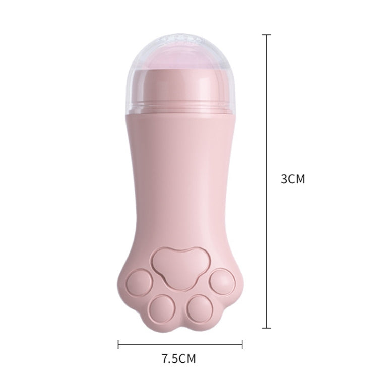 Natural Rose Quartz Face Oil Absorbing Roller Volcanic Stone Facial Skin Repair Cleansing Massager(Pink) - free shipping - PMC TechLife - Order now!
