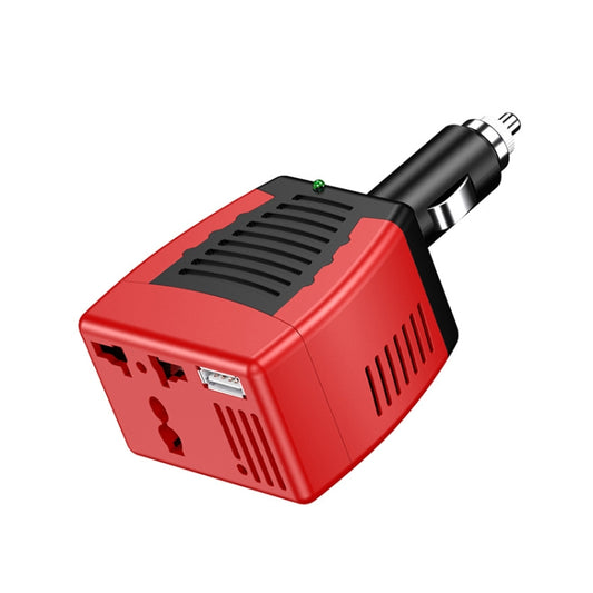 75W Car Inverter Voltage Conversion USB Port Charger, Color: 12V To 110V 2.1A Red - Modified Square Wave by PMC Jewellery | Online Shopping South Africa | PMC Jewellery | Buy Now Pay Later Mobicred