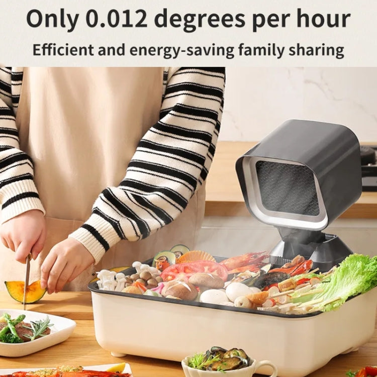 Desktop Range Hood Barbecue Small Movable Liftable Extractor Hood 2 Wind Speeds Adjust US Plug - free shipping - PMC TechLife - Order now!