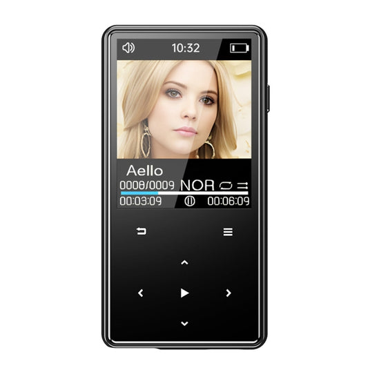 Bluetooth MP3/MP4 Music Player Portable Walkman, Memory: 16GB(Black) - MP4 Player by PMC Jewellery | Online Shopping South Africa | PMC Jewellery | Buy Now Pay Later Mobicred