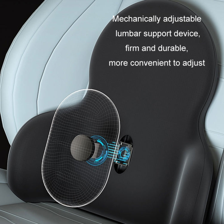 Multifunctional Car Memory Foam Adjustable Lumbar Support, Color: Classic Coffee - Seat Accessories by PMC Jewellery | Online Shopping South Africa | PMC Jewellery | Buy Now Pay Later Mobicred