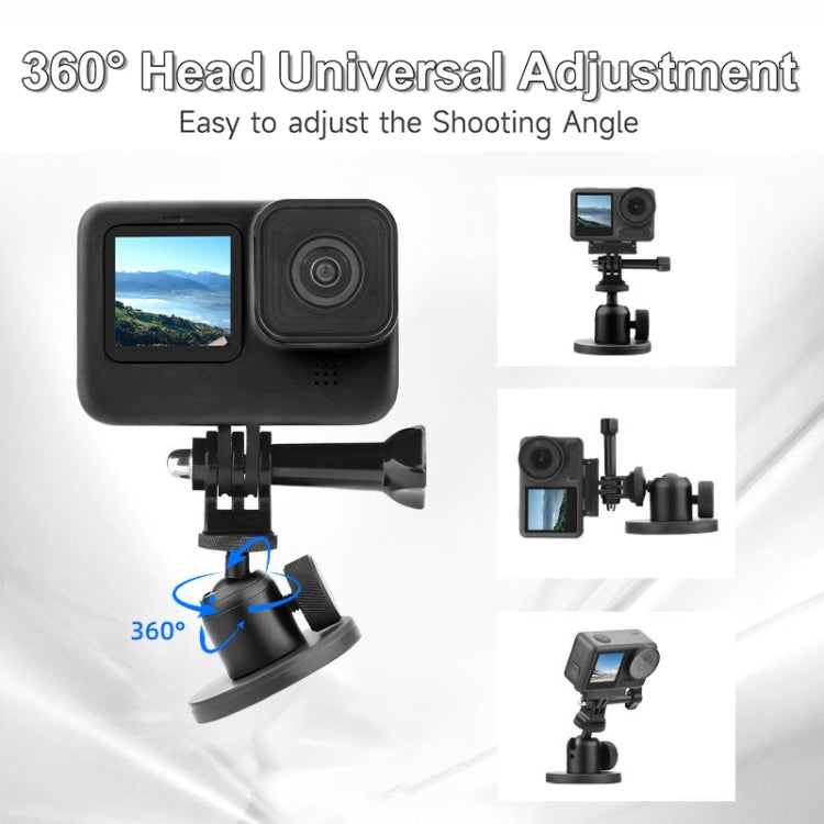 Magnetic Aluminum Alloy Ball Head Mount for Sports Cameras and Mobile Phones - free shipping - PMC TechLife - Order now!