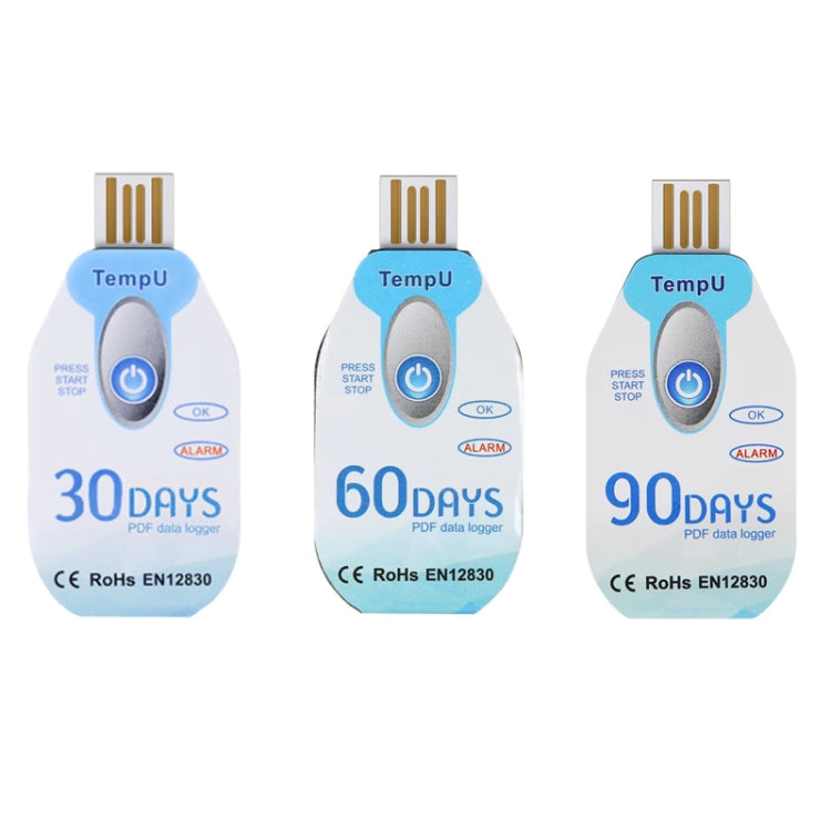 TempU Disposable Temperature Recorder For Cold Chain Transport Vehicles(60 Days) - Thermostat & Thermometer by TempU | Online Shopping South Africa | PMC Jewellery | Buy Now Pay Later Mobicred