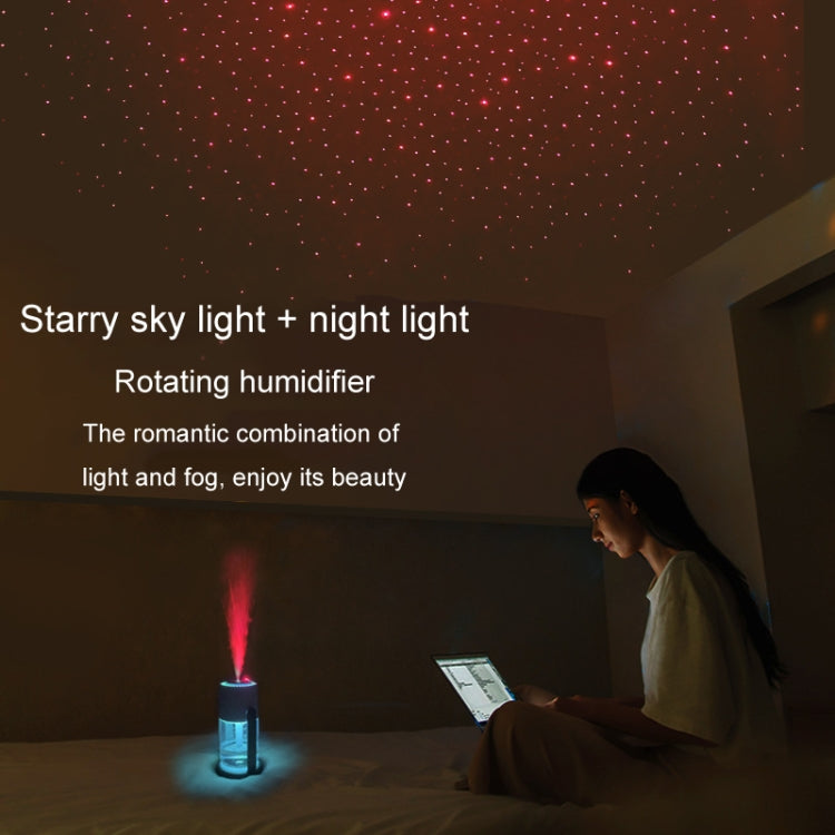 280ml Star Projection Light Humidifier USB Car Diffuser Humidifier Household Hydrating Atomizer, Color: Rotating Pink - free shipping - PMC TechLife - Order now!