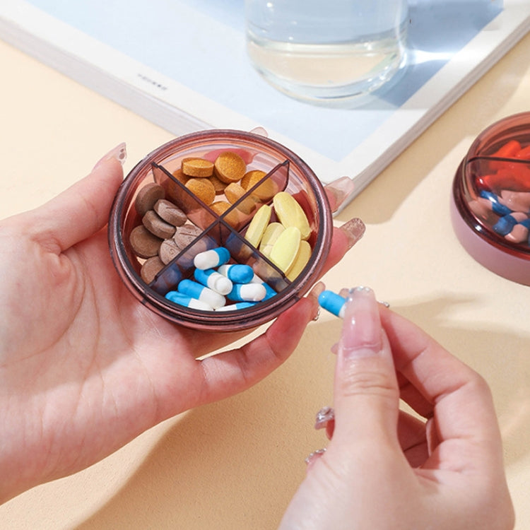 Mini Portable Double Compartment Sealed Medicine Organizer(Blue) - free shipping - PMC TechLife - Order now!