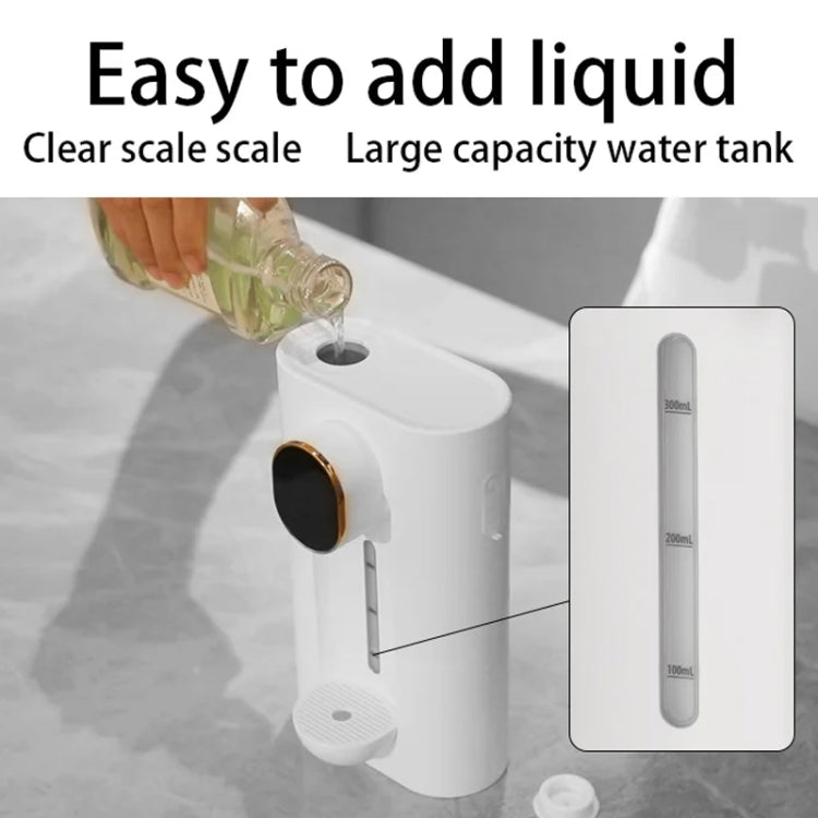 540ml  Automatic Mouthwash Dispenser 3 Levels Quantitative with 2 Magnetic Cups(Black) - Soap Dispenser by PMc TechLife | Online Shopping South Africa | PMc TechLife | Buy Now Pay Later Mobicred