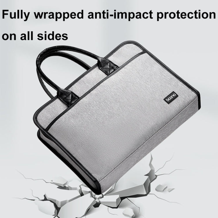 Baona BN-I009 14-inch Large-capacity Shock-absorbing And Wear-resistant Laptop Bag(Black) - free shipping - PMC Jewellery - Order now!