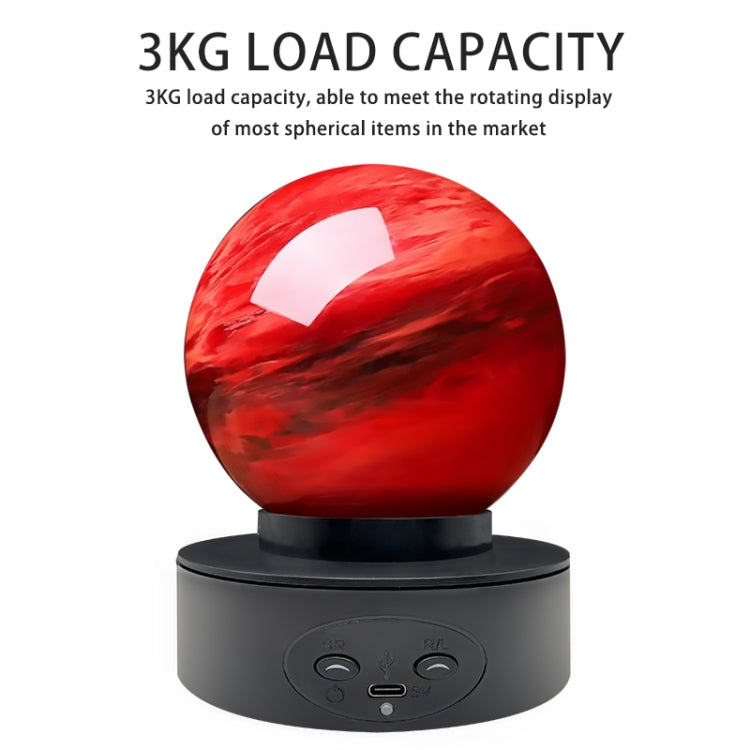 Intelligent Electric Roundabout 360 Degree Rotating Disc Table Live Shooting Video Props(White) -  by PMC TechLife | Online Shopping South Africa | PMC TechLife | Buy Now Pay Later Mobicred