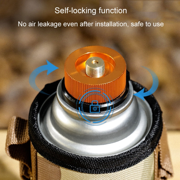 Outdoor Camping Gas Cylinder Adapter Stove Connector Closed Snap Gas Canister Converter, Color: Large Yellow - Cookwares & Tablewares by PMC TechLife | Online Shopping South Africa | PMC TechLife | Buy Now Pay Later Mobicred