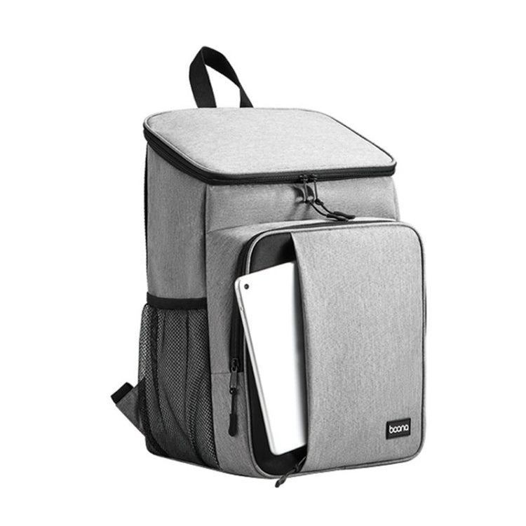 Baona BN-K012 Multifunctional Large-capacity Laptop Backpack Business Backpack(Gray) - Backpack by Baona | Online Shopping South Africa | PMC Jewellery | Buy Now Pay Later Mobicred