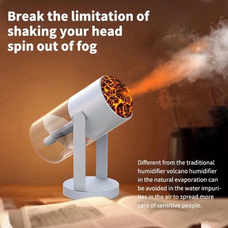 280ml Volcano Cup Rotating Air Humidifier Mini Colorful Ambient Light Car Aroma Diffuser(Pink) - free shipping - PMC TechLife - Order now!