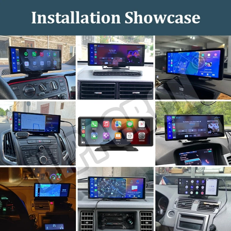 10.26 Inch Car Multimedia Display Supports Carplay/Android Auto Screen Mirroring(Display+ Camera) - Car MP3 & MP4 & MP5 by PMC Jewellery | Online Shopping South Africa | PMC Jewellery | Buy Now Pay Later Mobicred