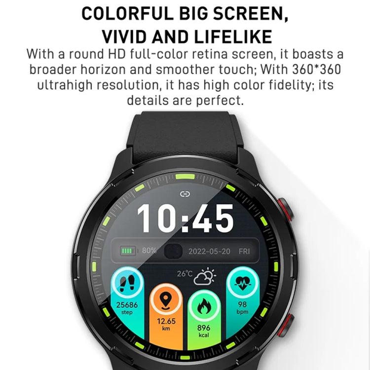 Outdoor GPS Sport Watch 1.32inch HD Round Screen Multi Sport Mode Smartwatch(Pink) - Smart Watches by PMC TechLife | Online Shopping South Africa | PMC TechLife | Buy Now Pay Later Mobicred