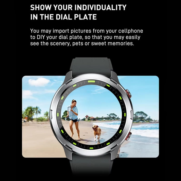 Outdoor GPS Sport Watch 1.32inch HD Round Screen Multi Sport Mode Smartwatch(Pink) - Smart Watches by PMC TechLife | Online Shopping South Africa | PMC TechLife | Buy Now Pay Later Mobicred